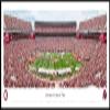 Alabama Crimson Tide Football - 40.25x13.75-inch Standard Framed Print by Blakeway Panoramas view 1