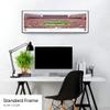 Alabama Crimson Tide Football - 40.25x13.75-inch Standard Framed Print by Blakeway Panoramas view 4