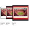 Kansas City Chiefs - 44x18-inch Double Mat, Deluxe Framed Picture by Blakeway Panoramas view 4