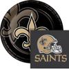 Trendware New Orleans Saints Paper Plate and Napkin Party Kit, Serves 16 view 1
