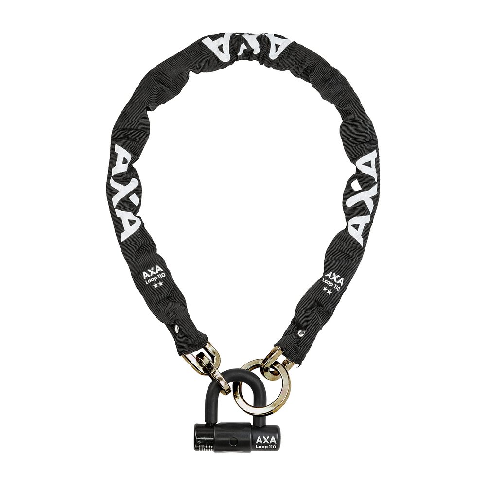 Allegion Netherland BV Unisex - Adult Axa Loop 110 Chain Lock, Multicoloured, 440 mm