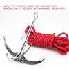 TKUS Climbing Hook Safety Portable Multifunction Stainless Steel Gravity Hook Foldable Grappling Claw Outdoor Climbing Accessories view 4