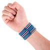 Sainstone Power of Faith Silicone Bracelets with American Flag Blue, Rubber Thin Red Line Wristbands Band Gifts for Men Women, Teens for American Patriots, Army and Sport Fans (Standard 8") view 4