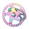 LvTu 140mm 160mm Disc Brake Rotor 2pcs Stainless Steel for Mountain Road Bike 180mm 203mm Floating Rotors (Include 12 Screws) (Size : 160mm) view 1