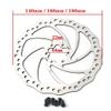 LvTu 140mm 160mm Disc Brake Rotor 6 Bolt 2 Pcs Stainless Steel Bike 180mm Floating Rotors (Include 12 Screws) (Size : 140mm) view 2