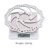 LvTu 160mm Disc Brake Rotor 6 Bolt 2pcs Floating Rotors With Flange Adapter Center Distance: 48mm (Include 12 Screws) (Color : 1pcs) view 4