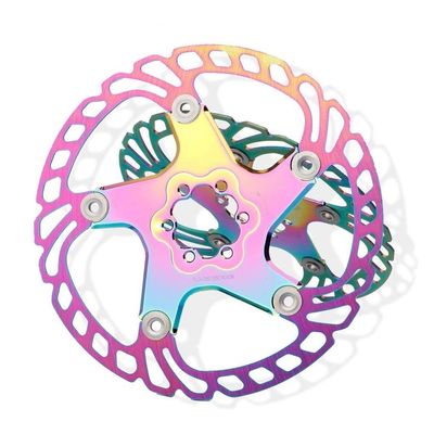 LvTu 140mm 160mm Disc Brake Rotor 2pcs Stainless Steel for Mountain Road Bike 180mm 203mm Floating Rotors (Include 12 Screws) (Size : 203mm)