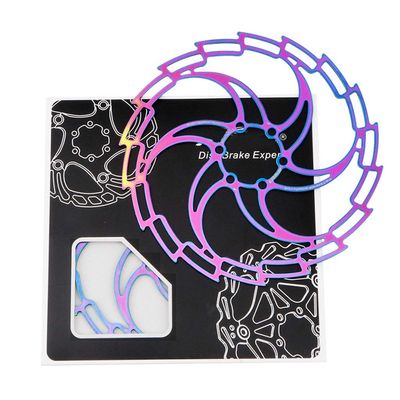 LvTu Bike Brake Disc Rotor 160mm 180mm 203mm 2 Pcs Floating Brake Rotors Stainless Steel with 12 Screws (Size : 203mm)