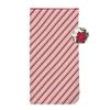 KicKee Pants Print Quilt Reversible Sleepover Bag, Quilted Sleeping Bag, Designed from Viscose from Bamboo for Ultra Comfort (Strawberry Candy Cane Stripe/Christmas Floral - One Size) view 1