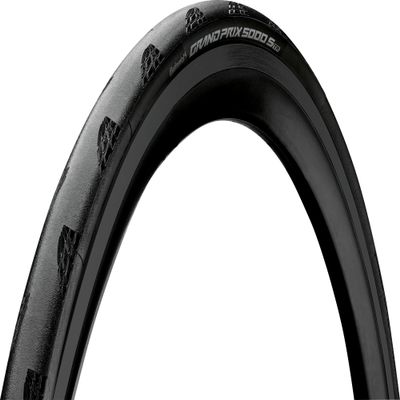 Continental Grand Prix 5000 S Tr Tire Black, 25Mm, Black Chili