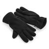 Beechfield Recycled Fleece Gloves (S, M) (Black) view 1