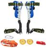 Medduw (Upgraded 2 Pack Tree Climbing Gears, Adjustable Tree Climbing Spikes with Harness Belt and Non-Slip Pedal, 304 Stainless Steel Tree Climbing Tool for Picking Fruit, Outdoor Sport view 1