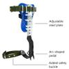Medduw (Upgraded 2 Pack Tree Climbing Gears, Adjustable Tree Climbing Spikes with Harness Belt and Non-Slip Pedal, 304 Stainless Steel Tree Climbing Tool for Picking Fruit, Outdoor Sport view 3
