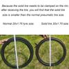 20 Inch Bike Tire Solid Bike Tires Airless Anti-SlipTyre for Road Bike BMX Bike Kids' Bike Tire 20x1.75 (20X1.75) view 4