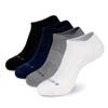 MONFOOT Women's and Men's 4 Pairs Sports Athletic Mesh Ankle Socks Multicolor Large, multipack view 1