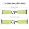 Savior Survival Gear Apple Watch Band 38mm Replacement Survival Paracord Watch Band with Stainless Steel Adjustable Shackle (550 Paracord, Large) (Glow in the Dark Yellow) view 4