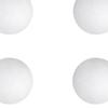 AMLESO 10 Units of Exercise Balls for Golf Made of EVA Material, White, 42mm view 4