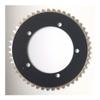 MYEEI Fixed Gear Bicycle Chainring Track Bike Chainwheel 130 BCD Chain Ring Fixie Single Speed 44T 46T 48T 50T 52T 53T 1/8" (Color : 46T) view 2