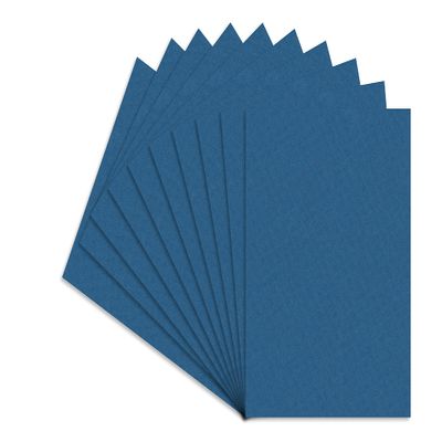 CountryArtHouse Bottle Blue Acid Free 8x10 Backing Board - Uncut Photo Mat Board - 100 Sheets