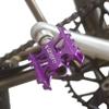 London Craftwork Quick Release Pedals for Brompton 316g Pair Purple view 1