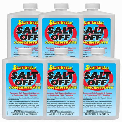 Star Brite 6 Pack Star Brite Salt Off Concentrate with PTEF Protective Coating - 32 oz - 93932