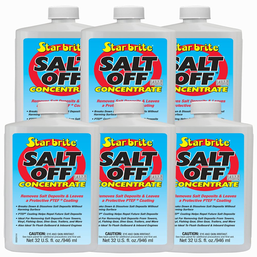 Star Brite 6 Pack Star Brite Salt Off Concentrate with PTEF Protective Coating - 32 oz - 93932