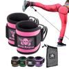 Body Reapers Workout Ankle Straps for Cable Machine Women, Ankle Cuff Cable Attachment, Ankle Clips for Cable Machine, Glute Kick Back Ankle Straps, Glute Workout, Lower Body Exercises - Pair view 1