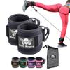 Body Reapers Gym Ankle Straps for Cable Machines with Adjustable Velcro, Durable Double D-Rings & Cushioned Design for Glute, Leg & Lower Body Exercises, Comfortable Workout Straps & Ankle Cuff - Pair view 1