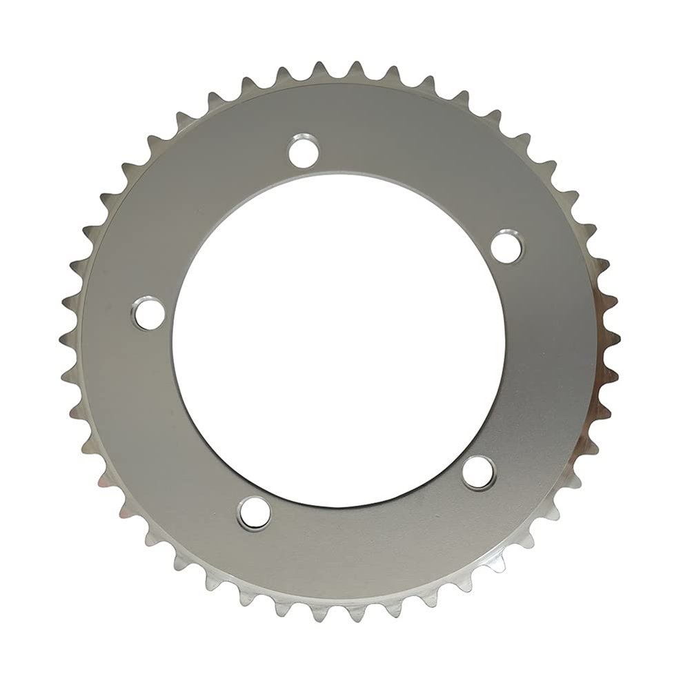 MYEEI Chain Wheel Fixed Gear Bicycle Chainring Track Bike Chainwheel 130 BCD Chain Ring Fixie Single Speed 44T 46T 48T 50T 52T 53T 1/8" (Color : 50T)