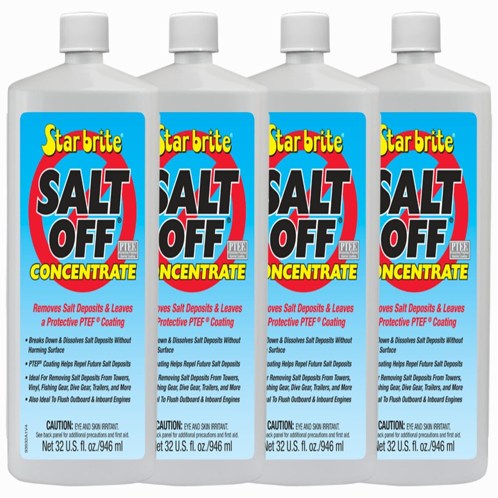 Star Brite 4 Pack Star Brite Salt Off Concentrate with PTEF Protective Coating - 32 oz - 93932
