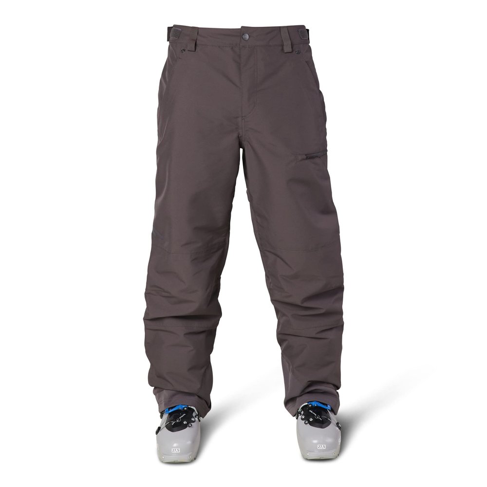 Flylow Men's Patrol Waterproof Breathable Ski and Snowboard Pant - Shale - Medium