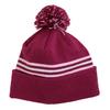 Arctic Gear Made in The USA Toddler Specialty Hats Pink Striped Cuff with Pom