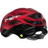MET Estro MIPS Helmet, Red/Black Metallic Glossy, Small view 4