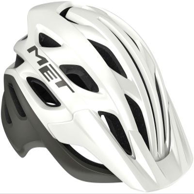 MET Veleno MIPS Helmet, White/Gray Matte, Large