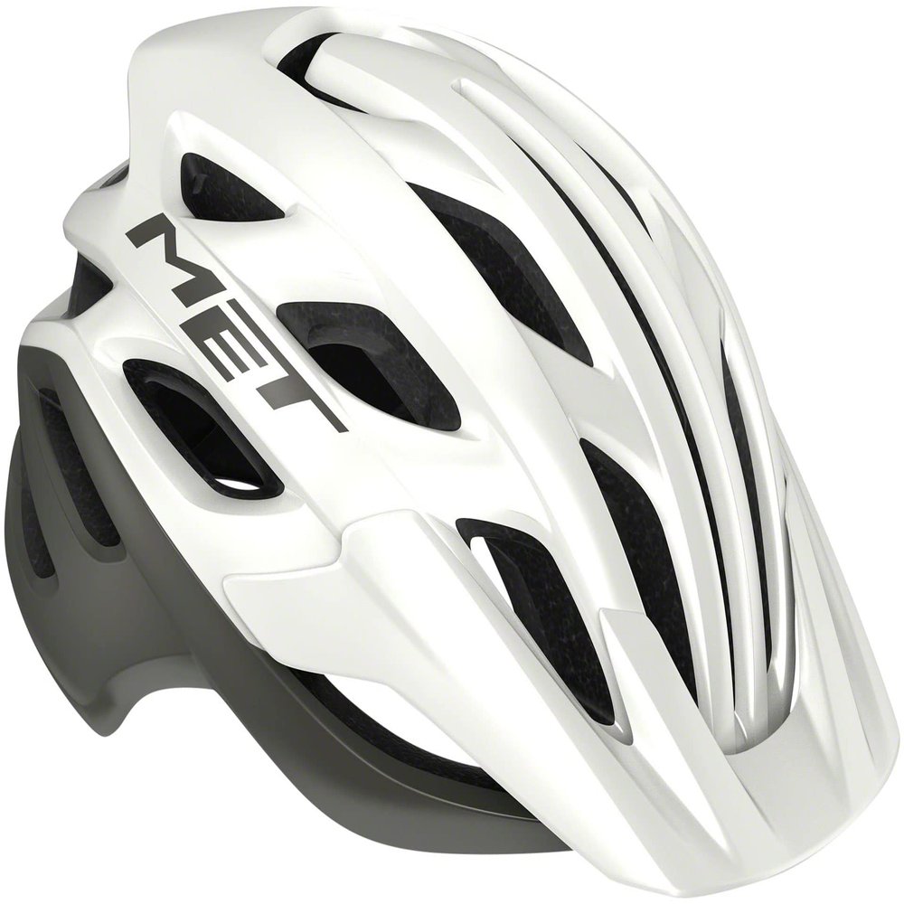 MET Veleno MIPS Helmet, White/Gray Matte, Large