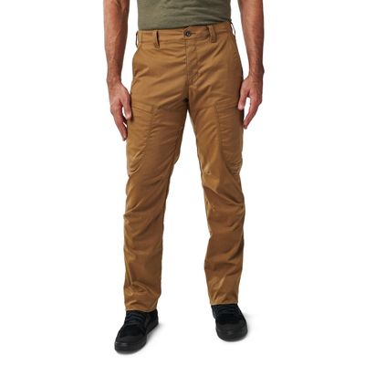5.11 Tactical Men's Ridge Pants, Straight Fit, 8 Pockets, Style 74520, Kangaroo, 40W x 34L