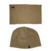 Arctic Gear Made in The USA Adult Fleece Cap and Gaiter Set Tan Fleece view 1