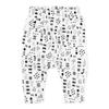Honest Baby Baby Infant Organic Cotton Cuff-Less Harem Pants Multi-Pack, Newborn view 2
