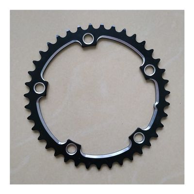 MYEEI Road Bicycle Chainring 130 BCD Chain Wheel 38T 39T 40T 42T 44T 46T 48T 50T 52T 53T 56T Folding Bike CNC 3/32" Aluminum Alloy (Color : 38T)