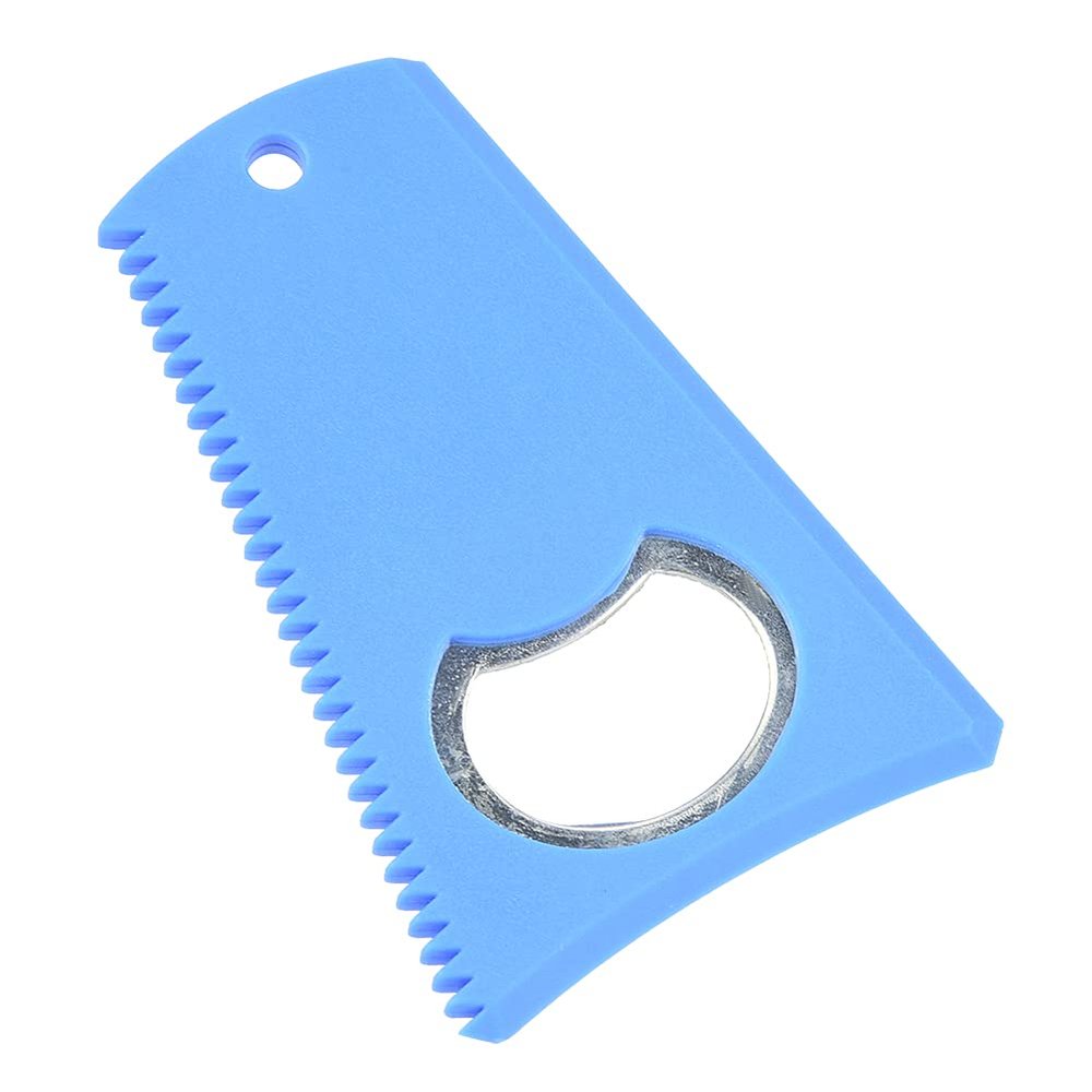 Surfboard Wax Scraper, Board Wax Cleaning Tool Surfboard Wax Remover Comb Premium Edge for Surfboard Wax for Maintenance(Blue)