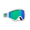 Electric - EGV, Snow Goggles, Matte White Frame, Green Chrome Lens view 1