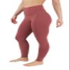 90 Degree By Reflex High Waist Power Flex Tummy Control Leggings - Apple Butter - XS view 2