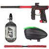 Action Village Empire Mini GS TP Contender Paintball Gun Package Kit w/ 68/4500 Tank (Dust Black/Dust Red, LTR Color: Black/Lime) view 1