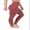 90 Degree By Reflex High Waist Power Flex Tummy Control Leggings - Apple Butter - Medium view 4