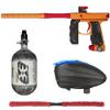 Action Village Empire Mini GS TP Contender Paintball Gun Package Kit w/ 68/4500 Tank (Dust Orange/Dust Red, LTR Color: Black/Blue)