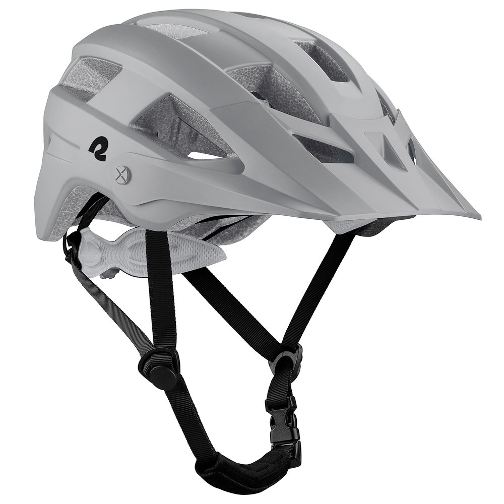 Retrospec Rowan Mountain Bike Helmet with Adjustable ErgoKnob Fit System - 14 Ventilation Ports, Removable Visor & EPS Foam Interior - Lightweight MTB Protection