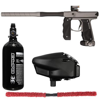 Action Village Empire Mini GS TP Core Paintball Gun Package Kit (Dust Dark Grey/Dust Black)