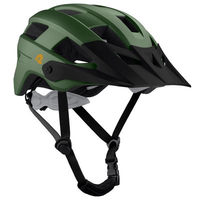 Retrospec Rowan Mountain Bike Helmet with Adjustable ErgoKnob Fit System - 14 Ventilation Ports, Removable Visor & EPS Foam Interior - Lightweight MTB Protection