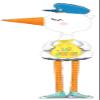 Betallic 60" Special Delivery Stork Shape Party Decoration Celebration Supply Foil Helium Balloon view 1