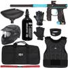 Action Village Empire Mini GS TP Level 2 Protector Paintball Gun Package Kit (Dust Black/Dust Aqua, Glove Size: Large/X-Large) view 1